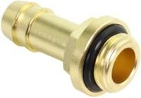 Alphacool ES Schlauchanschluss G1/4 in Gold mit 12.7/7.6mm Verbindung - Bild 1