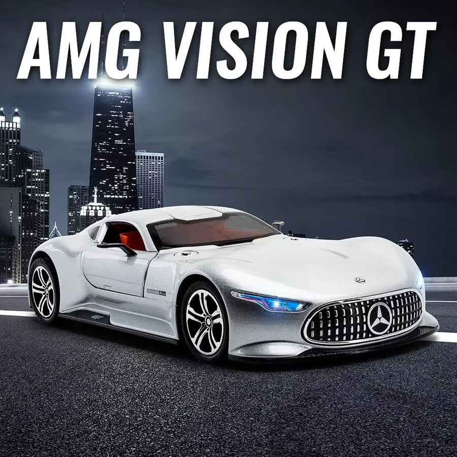 WELLY Mercedes-Benz AMG Vision GT, Automodell, 1:24, mit Licht und Sound - Bild 2