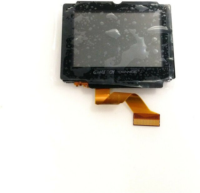 FARAJIAJ LCD OEM Ersatzbildschirm für Game Boy Advance SP AGS 001 in Schwarz - Bild 1