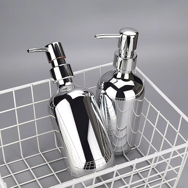 KuZHEN Seifenspenderflasche, 500 ml, silber - Bild 3