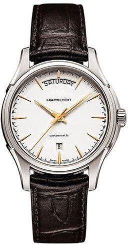 Hamilton Jazzmaster Automatik, Edelstahl, Weiß, Herren - Bild 1
