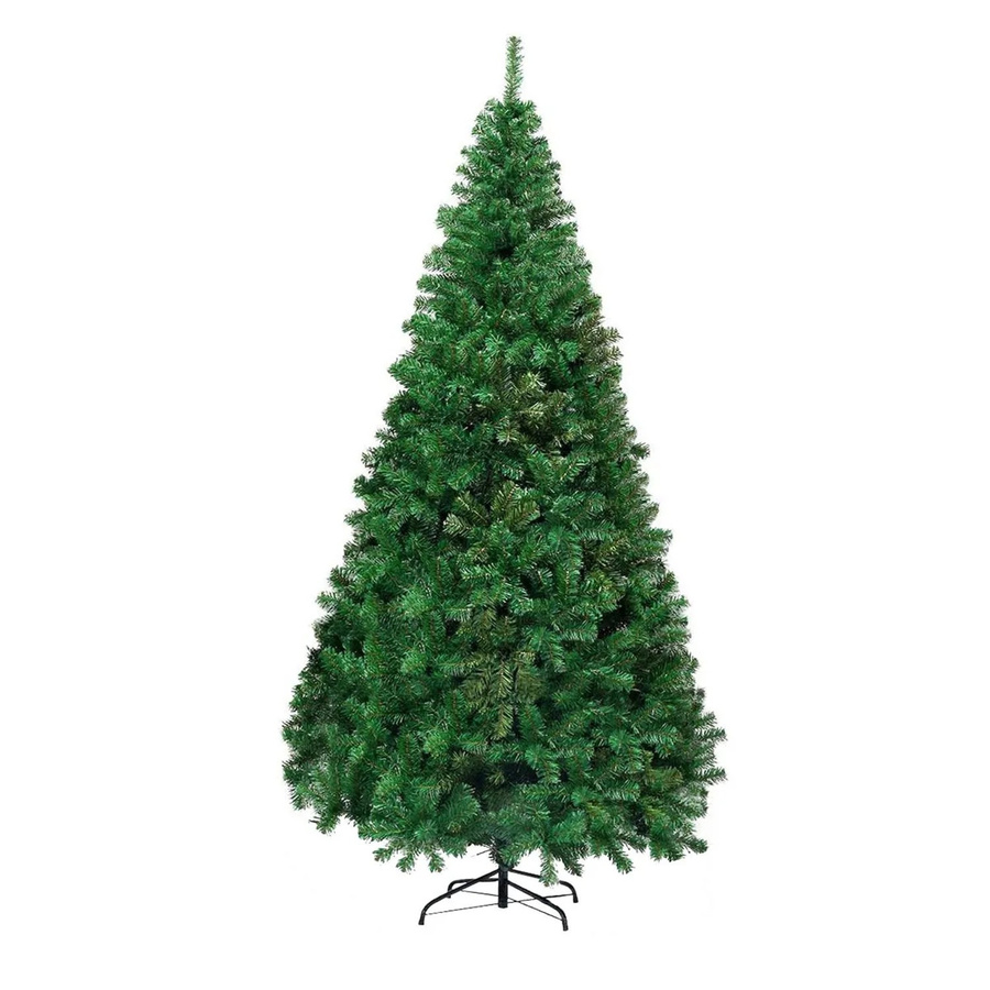 Costway Künstlicher Weihnachtsbaum Grün mit 950 PVC Zweigen und Metallständer, Höhe: 210 cm - Bild 2