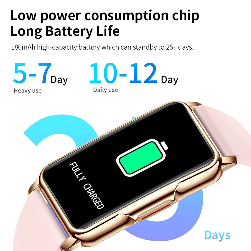 LIGE Smartwatch für Damen mit Bluetooth Anruffunktion, Musiksteuerung, Herzfrequenz, Schlafmonitor und SpO2-Messung, 1,47 Zoll Display - Bild 2