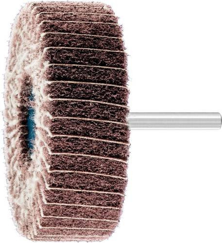 PFERD POLINOX Vlies-Schleifstift PNZ für Feinschliff und Finish, Durchmesser: 80 mm, Tiefe: 25 mm, Schaft-Durchmesser: 6 mm, Körnung A180 - Bild 1