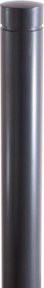Schake Poller aus Aluminium mit Ziernut, ortsfest, Durchmesser: 100 mm, Höhe über Flur: 900 mm - Bild 1