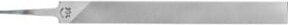 PFERD Drehbankfeile DE 250 H1 flach, silber, 10 Stück, Länge: 250 mm - Bild 1
