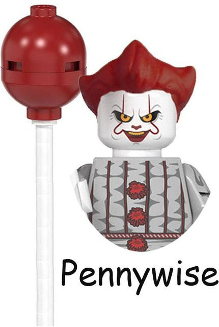 Pflaume Halloween Horrorfigur The Shining Scream Silent Hill Konstruktionssteine - Bild 1