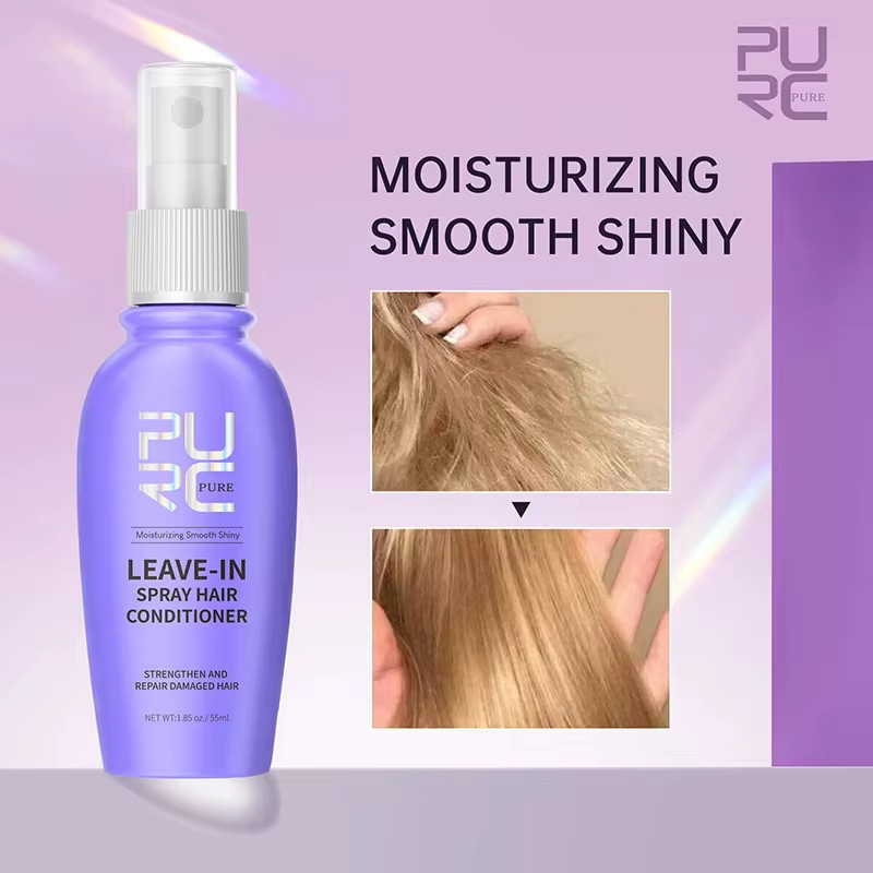 PURC Leave-In-Haarspray, Kokosnussöl, 55 ml, für strapaziertes Haar - Bild 4