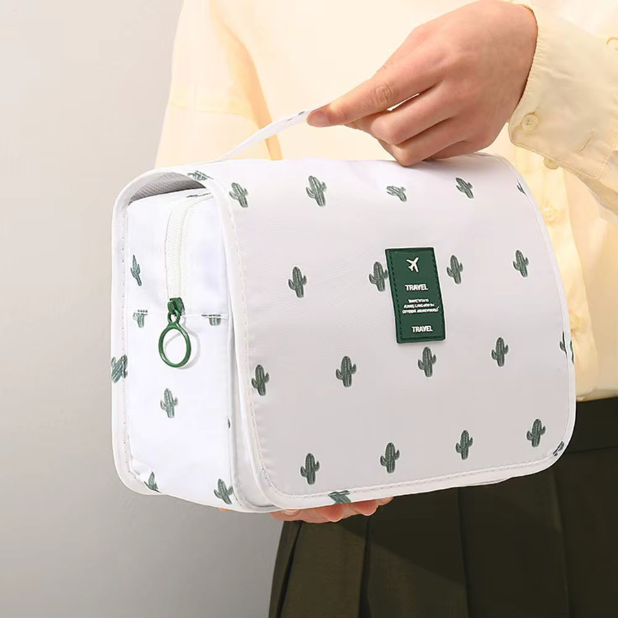 KITPIPI Reise-Kosmetiktasche Wasserdichter Toilettenartikel-Organizer mit Haken für Frauen - Bild 2