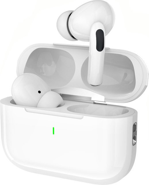 LNEFAN True Wireless Bluetooth Kopfhörer mit HiFi-Sound, Rauschunterdrückung und geringer Latenz in Weiß für iOS und Android - Bild 1