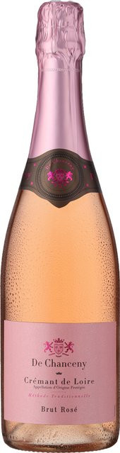 De Chanceny Crémant de Loire Rosé, Schaumwein, Cabernet Franc, Brut, Frankreich, 12,5 %, 0,75 l - Bild 1