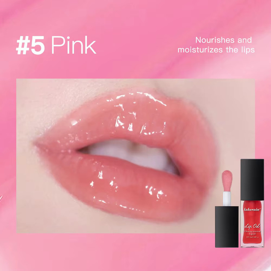 Lakerain Glow Reviver Lippenöl, Honig, Unisex - Bild 4