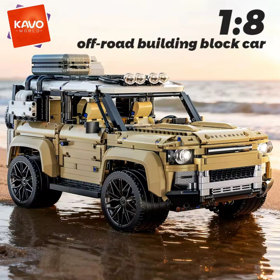 KAVOWORLD Offroad-Fahrzeug, Schwerlast-LKW-Modell, 1:8, Bausatz - Bild 3