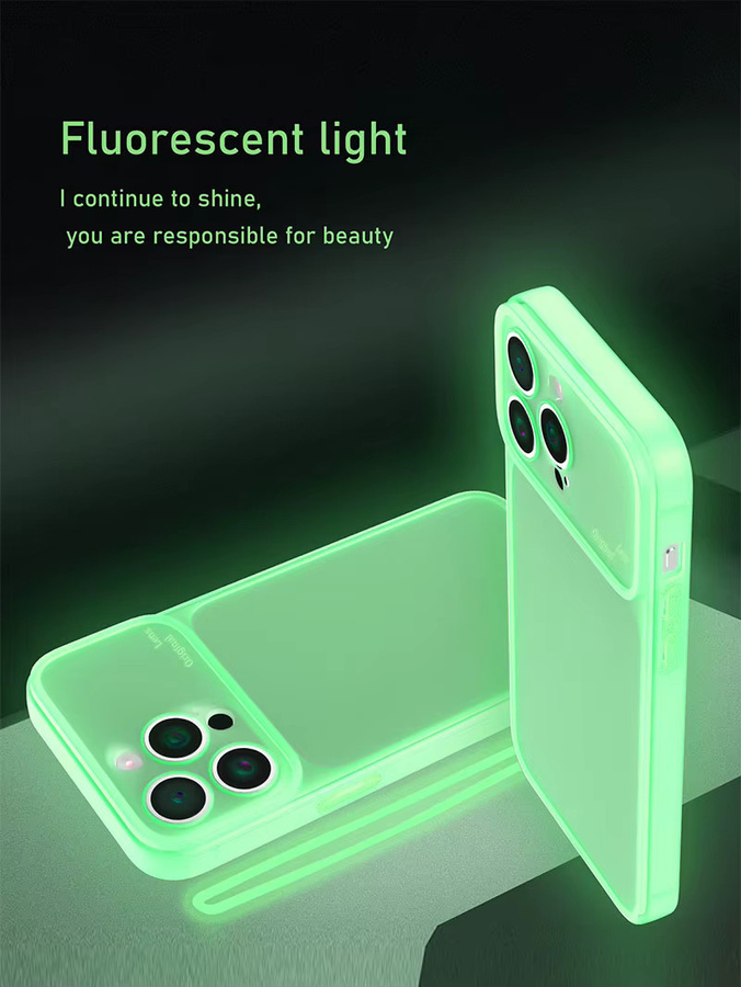 Luxus Nachtlicht iPhone Schutzhülle Transparent mit Leuchteffekt für Apple iPhone 17 16 15 14 13 12 11 Pro Max XS XR SE in Grün und Transparent - Bild 3
