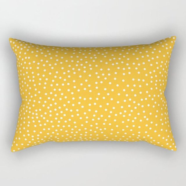 JMG Clothing Kissenbezug aus Polyester in Gelb mit geometrischem Design, B/H: 30 x 50 cm - Bild 1