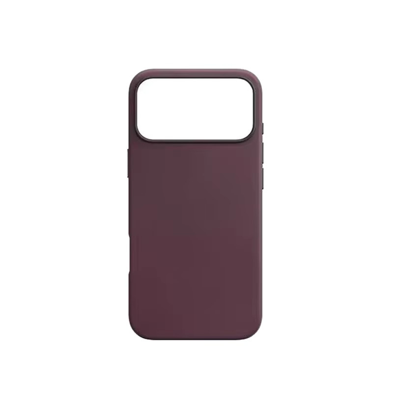 Apple Leder-Schutzhülle mit Magnetfunktion für iPhone 13, 14, 15, 16 und 17 Pro Max, Farbe: Braun - Bild 2