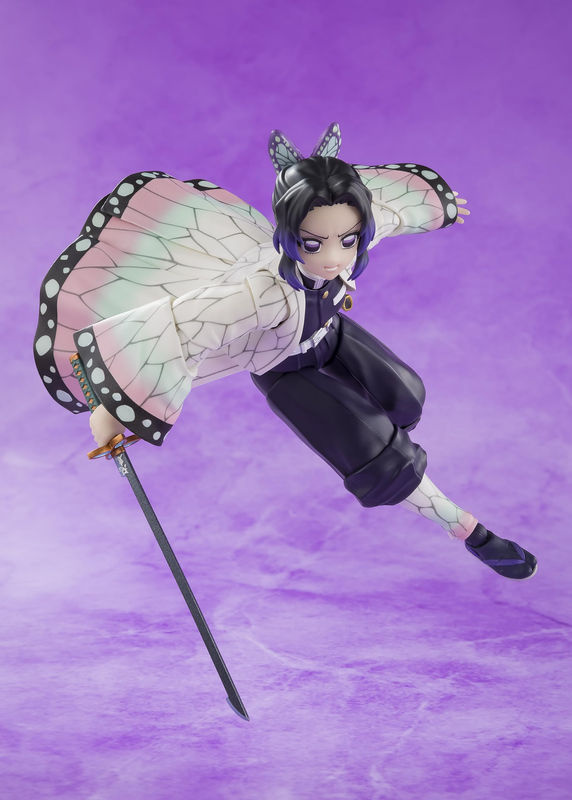 S.H.Figuarts Shinobu Kocho Actionfigur aus Demon Slayer Kimetsu no Yaiba von Tamashii Nations, Multicolor, Höhe: 13 cm - Bild 2