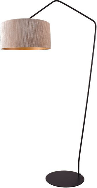Masterlight Arch XL 191 Stehleuchte in Schwarz matt mit Ritz Champagner - Bild 1