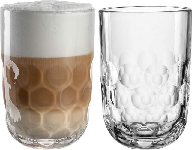 Leonardo Gocce Latte Macchiato Gläser transparent 2er Set 390 ml - Bild 1