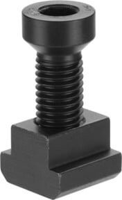 AMF Zwischenelement 7600Z-22 M10x12 in Schwarz aus Stahl - Bild 1