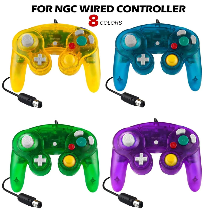 Mbchips MC Kabelgebundener Gamepad Controller für GameCube NGC Konsole in 8 Farben - Bild 2