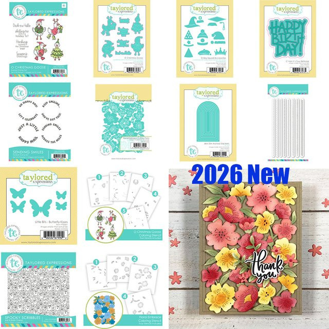 Metallstanzformen Set Schmetterlingsküsschen in Silber für DIY Prägungen und Scrapbooking - Bild 1