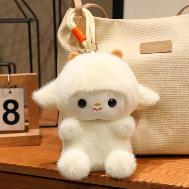 YUZHINUO Plüsch-Begleiterpuppe Anime Kaninchen Panda, Plüschtier, 15cm - Bild 1
