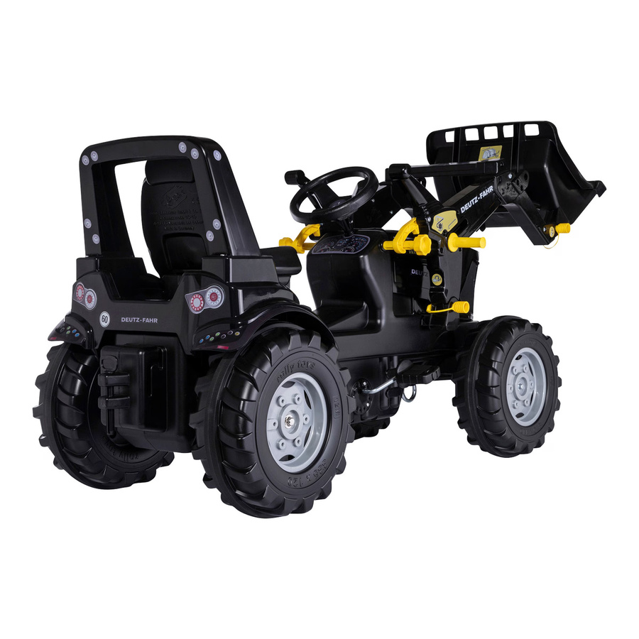 Rolly Toys rollyFarmtrac Premium Deutz-Fahr 8280 Trettraktor mit Frontlader ab 3 Jahren - Bild 2