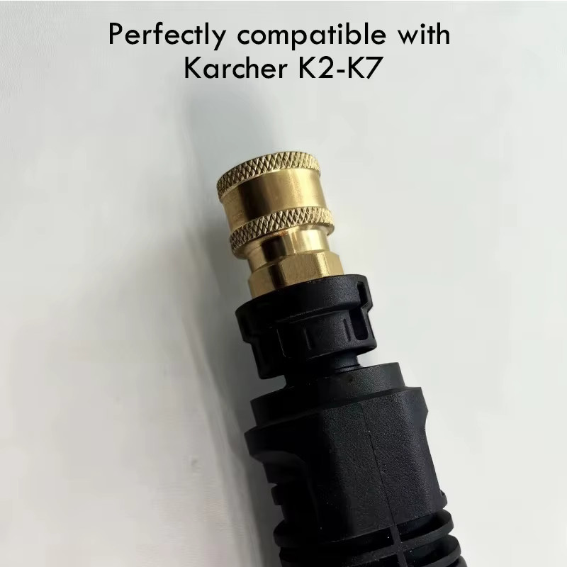 Karcher Hochdruckreiniger-Adapter 1/4 Zoll Schnellanschluss kompatibel mit K2-K7 - Bild 5