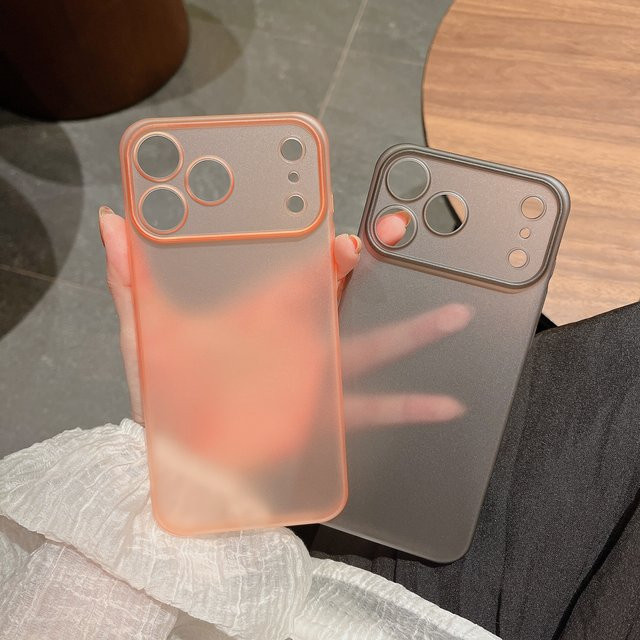 Ultradünne matte PP-Handyhülle für Apple iPhone 17 Pro Max und iPhone 17 Pro in Purple und Pink - Bild 1
