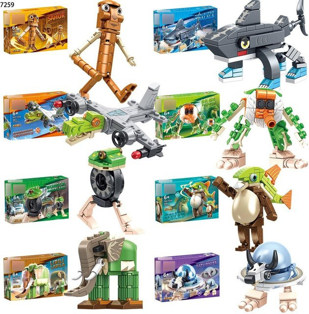 Yiran toy Konstruktionsbausteine Blind Box Figuren 8-teiliges Set - Bild 1