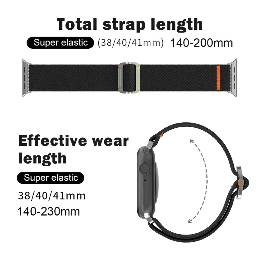 Apple Uhrenarmband Nylon, geflochten, Unisex - Bild 5