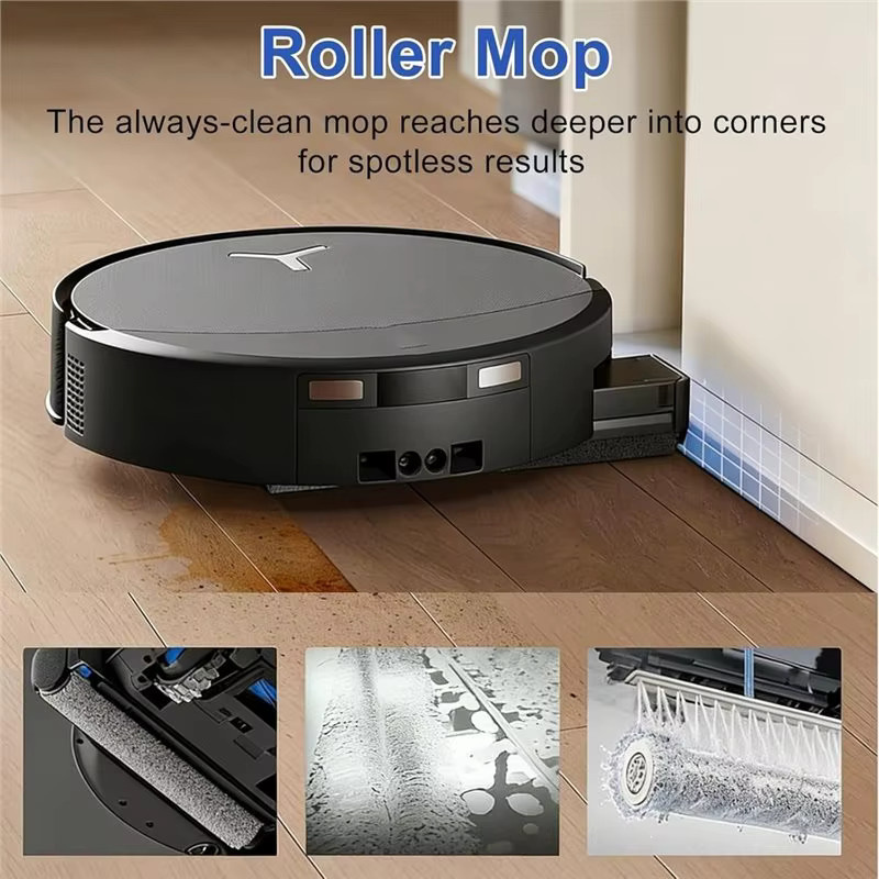 Ecovacs Staubsaugerzubehör B98A in Schwarz für Deebot X12 Omnicyclone, X12 Pro Omni, X12 Pro, X12, T90 Omni, T90 PRO Omni und Yeedi M16 - Bild 1