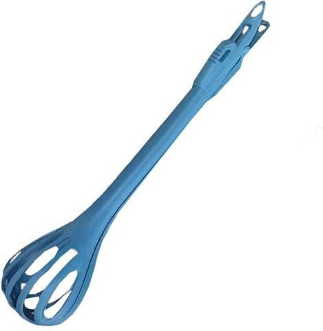 Multifunktionaler Bestbags Schneebesen und Küchenzange in Blau mit Milch- und Nudelzange sowie Lebensmittelklammern - Bild 1