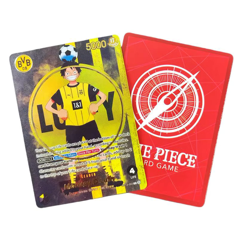Bandai One Piece Monkey D. Ruffy Borussia Dortmund Matchday Promo, Kartenspiel, English - Bild 5