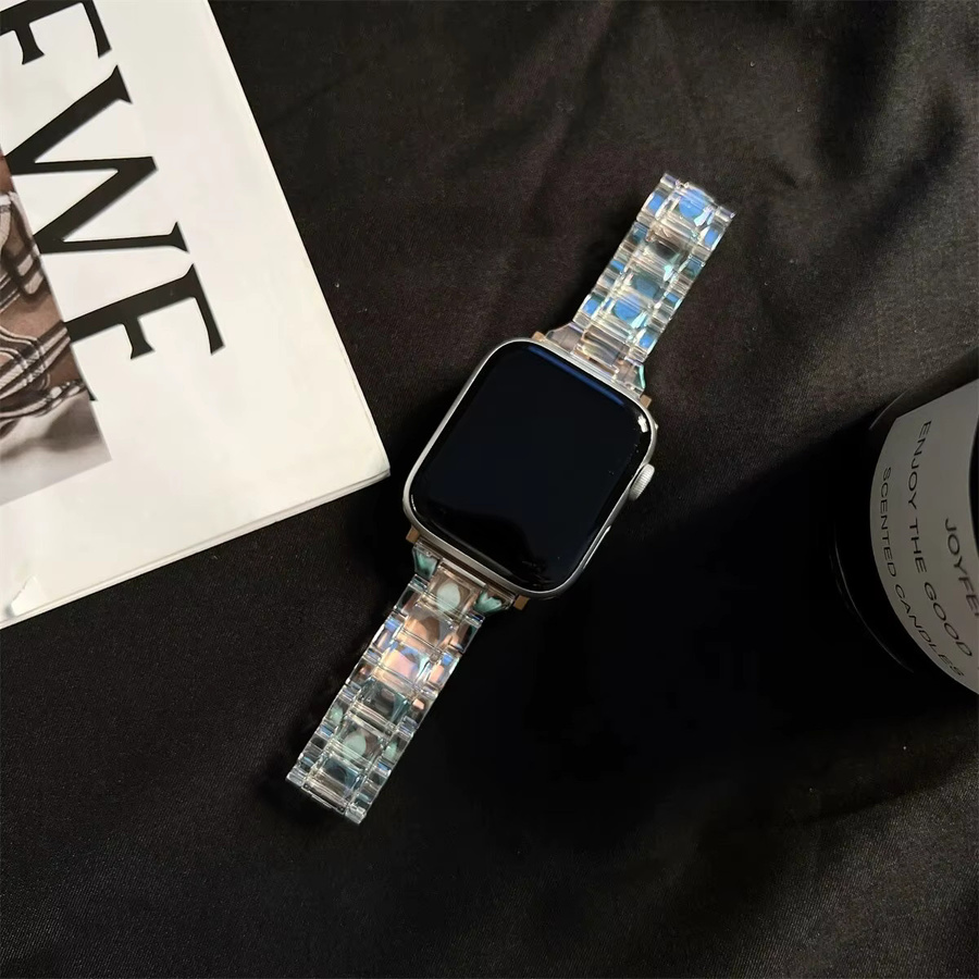 Armband für Apple Watch, Kunststoff, bunt, Unisex - Bild 4