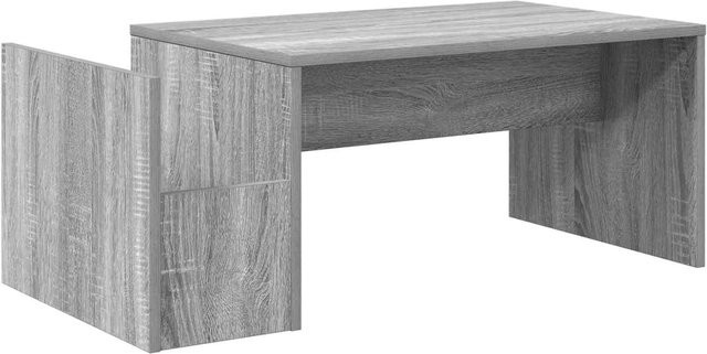 vidaXL Couchtisch modern in Grau aus Holzwerkstoff, B/T/H: 90 x 45 x 35 cm - Bild 1