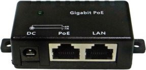 Homeway Gigabit PoE Injektor 1 Port HW-INAPPOEGB1 Schwarz mit Ethernet/LAN und WiFi 5 - Bild 1