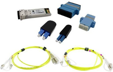 Trend Networks R166029 10G SM 1550 Fibre-Loopback-Kit Adapter-Set in Multicolour - Bild 1
