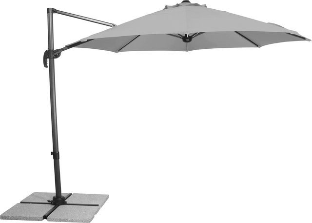 SCHNEIDER Sombra LED 300 Außenleuchte in Silbergrau aus Aluminium und Polyester - Bild 1