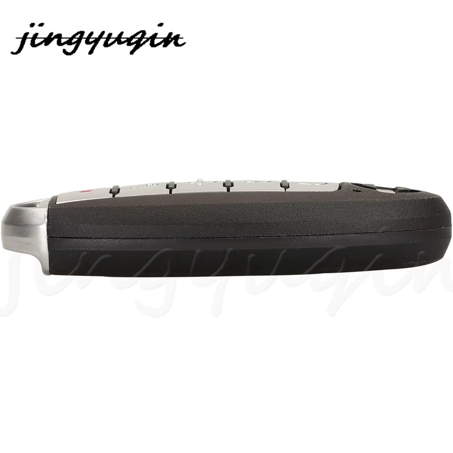 Jingyuqin 5-Tasten Smart Fernbedienung Autoschlüssel 433MHz 4A Pcf7938X Chip für Nissan Altima Teana Maxima in Schwarz - Bild 4