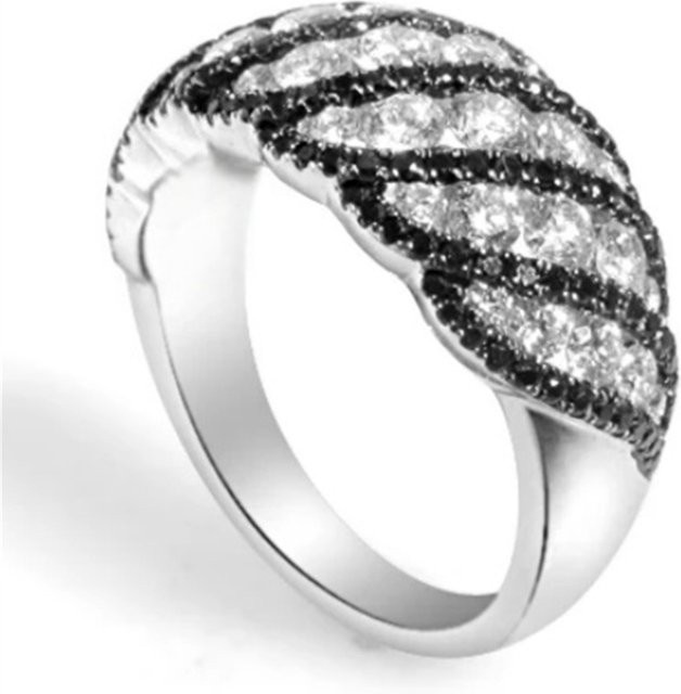 YoYo Ring, Silber, Zirkonia, Damen - Bild 1