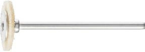 PFERD TOOLS Miniatur-Rundbürste RBU mit weißen Schweineborsten, Durchmesser: 16 mm, Schaft-Durchmesser: 2,34 mm - Bild 1