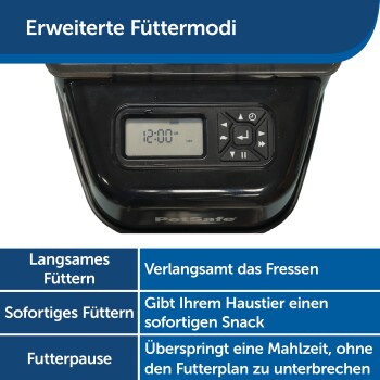 PetSafe Simply Feed Futterautomat in Schwarz aus Kunststoff - Bild 2