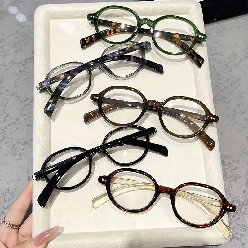 Hindfield Brille, oval, Vollrand, Kunststoff, multicolor, unisex - Bild 2