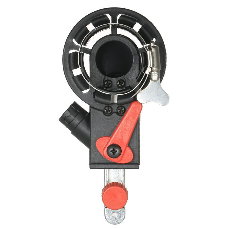 Kkmoon Mini DIY Schleifer mit Schleifbandadapter und Bandkopfschleifer für 115 mm 4,5 Zoll und 125 mm 5 Zoll M14, Schwarz, Aluminium - Bild 4