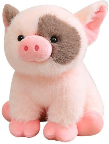 HonorBond Schweinchen Puppe Plüschtier, Rosa - Bild 1