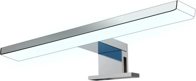 Kalb Aurinko LED Badleuchte Spiegellampe in Chrom mit neutralweißem Licht, Breite: 80 cm - Bild 1