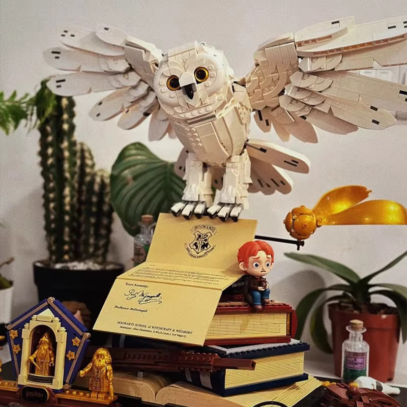 Bandai Harry Potter Eule Hedwig, Miniatur Montage Modell, ab 10 Jahre - Bild 4