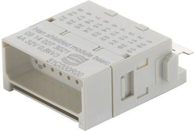 HARTING Einzelmodul 27 Crimpen in Weiß - Bild 1
